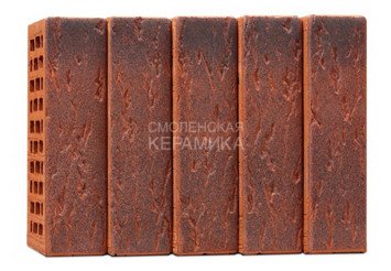 Кирпич лицевой Воротынский КЗ, Графит Руст 1НФ 1