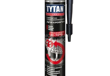 Герметик кровельный силиконовый нейтр., Прозрачный Tytan, 310мл (16578) 1