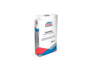 Быстротвердеющий, безусадочный наливной пол Perel Faster 0732, 25 кг