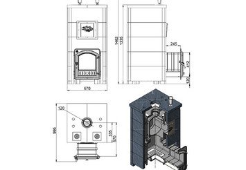 Печь Эверест 