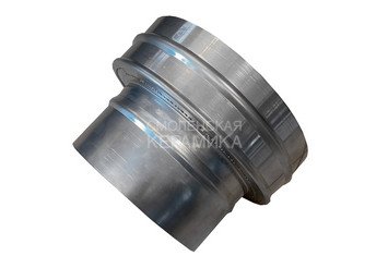 Переходник керамика-сталь для дымоходов Керастиль Ø140 1