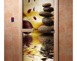 Дверь бан. DW (с фотопечатью) 1900*700 кор. ольха А056