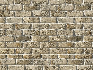 Декоративный камень 309-10 White Hills "Бремен брик" (Bremen brick), бежевый, плоскостной