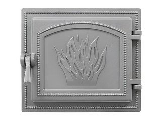 Дверка ВЕЗУВИЙ каминная 261 (не крашенная)