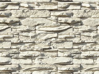 Декоративный камень 131-00 White Hills "Уорд Хилл" (Ward Hill), белый, плоскостной, без шва