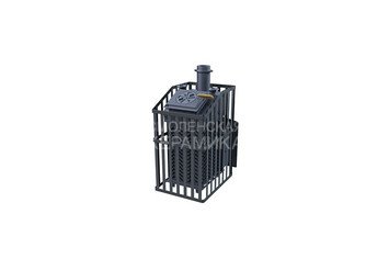 Печь банная чугунная Гефест Ураган GFS ЗК 25 (М) в сетке 3