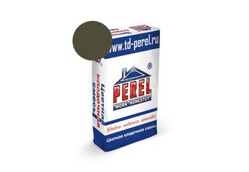 Цветная кладочная смесь Perel NL 0115 темно-серая, 25 кг 1