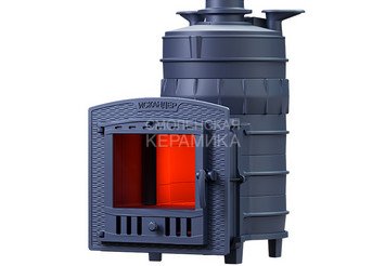 Печь чугунная для бани Технолит ИСКАНДЕР ЗК 25 (П2) Pro 1