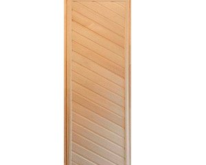 Дверь банная (осина) 1,9*0,7 глухая МС 1/2 (Вас)
