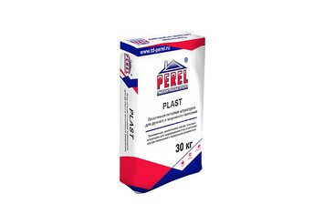 Пластичная, трещиноустойчивая гипсовая штукатурка Perel Plaster 0526 Белая, 30 кг 1