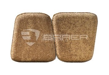 Тротуарная плитка BRAER Классико круговая, Color Mix Миндаль 1