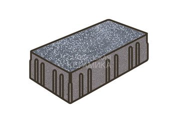 Гранитная тротуарная плитка Готика, Скада Granite FINO, 225x150x100, Суховязкий 1