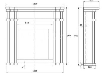 Портал для печей 