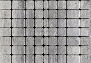 Тротуарная плитка BRAER Классико, Color Mix Туман 1