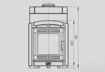 Печь банная 