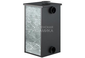 Печь-Камин ВЕЗУВИЙ ПК-01 (270) талькохлорит 9 кВт (150 м3) Ø 115 мм 2