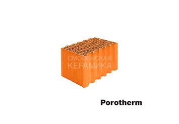 Камень керамический крупноформатный Porotherm 38 Thermo, высокоэффективный 1