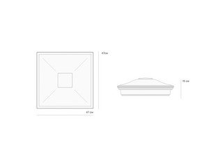 Колпак с посадкой на 1,5x1,5 кирпича Zking Monblan краный
