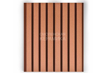 Фасадная панель Реечная EasyDecking Wood-X 219×26×3010 мм, Коричневый 4