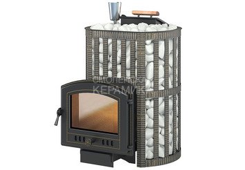Печь чугунная для бани Везувий Ураган Ковка 16 (224) 1