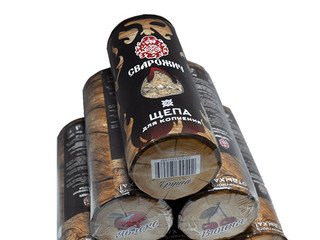 Щепа для копчения в пакетах 500г Вишня