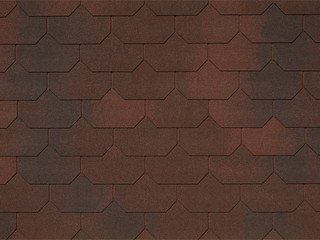 Гибкая черепица TEGOLA PREMIUM Liberty Vite rossa 415