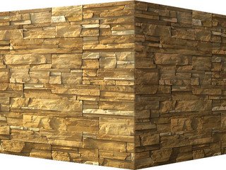 Декоративный камень 200-30 White Hills "Фьорд Лэнд" (Fjord Land), желтый, плоскостной, без шва