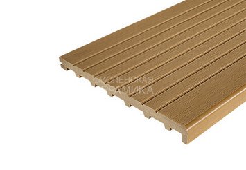 Ступень ДПК Latitudo Step-320 полнотелая 320х24х3000 орех 1