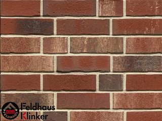 Клинкерный кирпич Feldhaus Klinker K750NF vascu ardor rotado