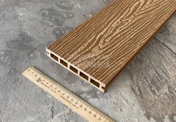 Террасная доска Latitudo 3D-Wood, 150х24х3000 мм, Орех 5
