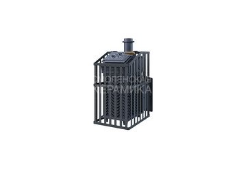 Печь чугунная для бани Технолит GFS ЗК 18 (П2) Ураган 2023 г 4