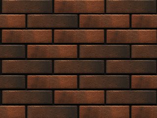 Фасадная термопанель рядовая АЛЯСКА 26. Retro brick cardamon, 60 мм