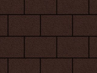 Тротуарная плитка Выбор "Прямоугольник" Гранит, коричневый, 200х100х60 мм