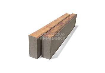 Бордюр тротуарный BRAER БР 100.20.8 песочный 1