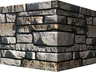 Декоративный камень 700-85 White Hills "Тевиот" (Teviot), серый, угловой
