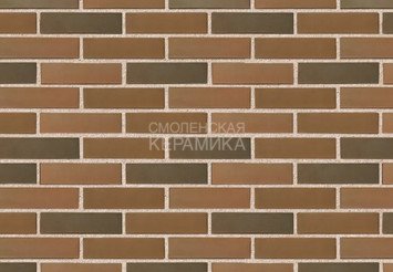 Кирпич облицовочный БРАЕР КЛАДКА гладкий, 1 НФ 2