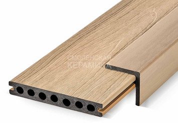 Угол EasyDecking Co-Extrusion 57×57×3010 мм, Driftwood 2