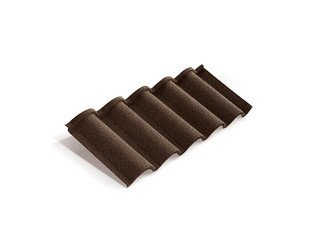 Композитная черепица Metrotile ROMANA Кофе