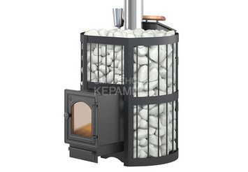 Чугунная печь для бани ЭТНА Стандарт 24 (ДТ-4С) Закрытая каменка 1