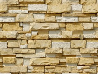 Декоративный камень 150-10 White Hills "Уайт Клиффс" (White Cliffs), бежевый, плоскостной, без шва