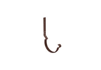 Крюк крепления желоба длинный с комплектом крепления 125, AQUASYSTEM (Pural), коричневый 1