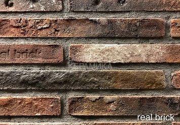 Плитка ригельная Real Brick RB 1-13 Графитовый 1