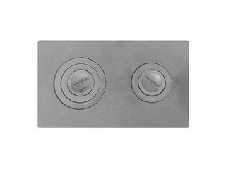 Плита чугунная 2-конф. П2-3, 410х710 (А)