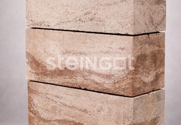 Блок заборный STEINGOT 500x200x200 мм, Травертин (Travertin) 4