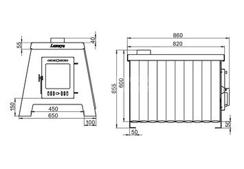 Печь отопительная ASTON 