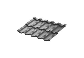 Модульная черепица AQUASYSTEM Гетеборг Pural BT Маренго RR23 1205х780 мм 1