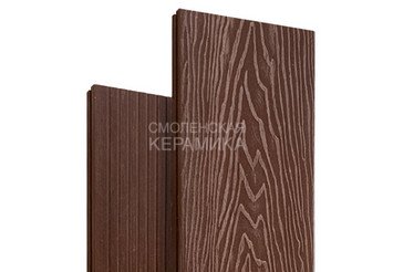 Террасная доска Latitudo Solid полнотелая 150x21x3000 мм, Каштан 1