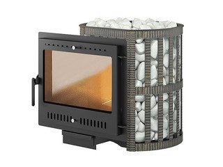 Печь ВЕЗУВИЙ Легенда Ковка 16 Панорама "М"