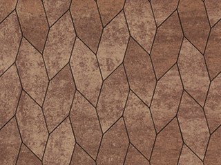 Тротуарная плитка Выбор "Скошенный шестиугольник" Листопад гранит, Хаски, 60 мм