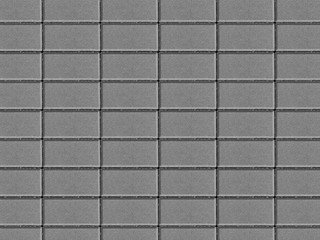Тротуарная плитка BRAER Прямоугольник Серый, 70 мм